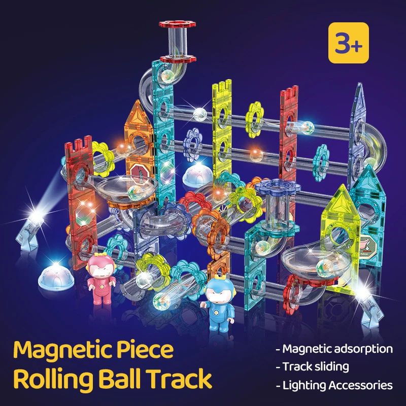 Light Magnetic Film, Color Window Track, Building Blocks, Children's Slide, Rolling Ball, Magnetic Building Block Splicing Toys
Light Magnetic Film, Color Window Track, Building Blocks, Children's Slide, Rolling Ball, Magnetic Building Block Splicing Toys