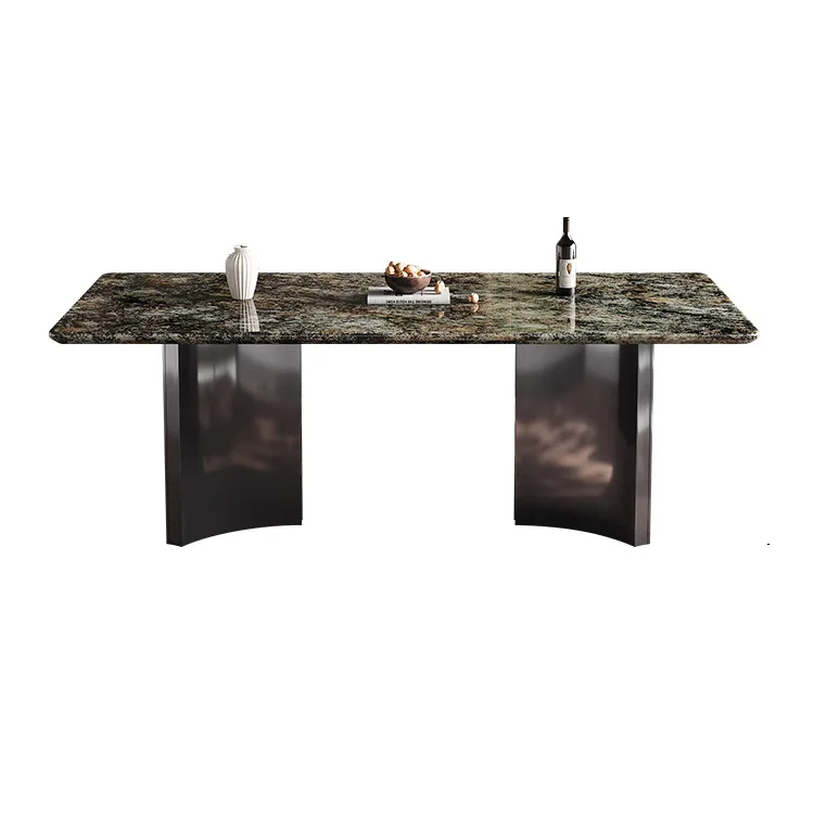 Обеденный стол Бытовой прямоугольный итальянский минималистский элитный обеденный стол из натурального мрамора высокого класса
Обеденный стол Бытовой прямоугольный итальянский минималистский элитный обеденный стол из натурального мрамора высокого класса