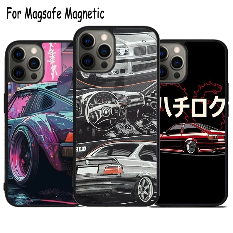 Japan JDM Sport Car Wireless Charge Magsafe Phone Case For iPhone 15 16 14 13 11 12 Pro Max Plus Magnetic Bumper Cover
Japan JDM Sport Car Wireless Charge Magsafe Phone Case For iPhone 15 16 14 13 11 12 Pro Max Plus Magnetic Bumper Cover