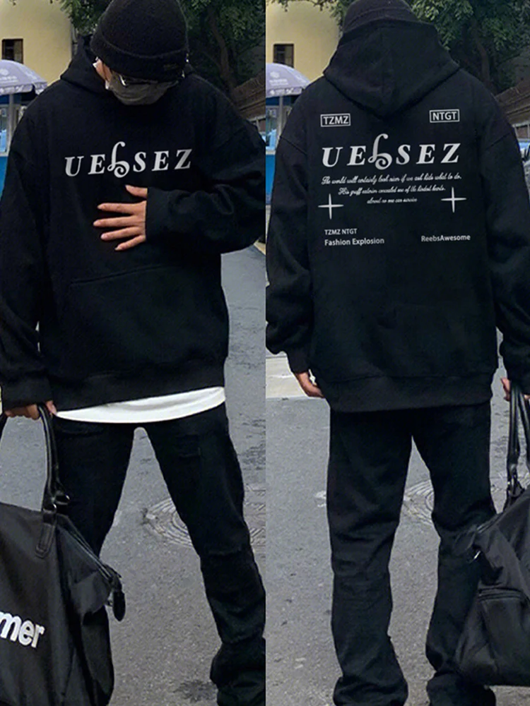Men's Oversize Hoodie Thin Letter Print Loose Casual Outerwear Spring Autumn Winter Streetwear Trendy Youth Fashion Sweatshirt
Men's Oversize Hoodie Thin Letter Print Loose Casual Outerwear Spring Autumn Winter Streetwear Trendy Youth Fashion Sweatshirt