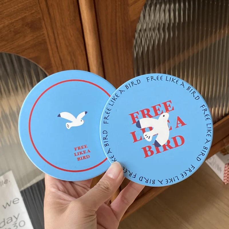 Modern, Simple and High-end Blue Bird Ceramic Coasters and Absorbent Tableware Mats Household Table Decoration Accessories
Modern, Simple and High-end Blue Bird Ceramic Coasters and Absorbent Tableware Mats Household Table Decoration Accessories