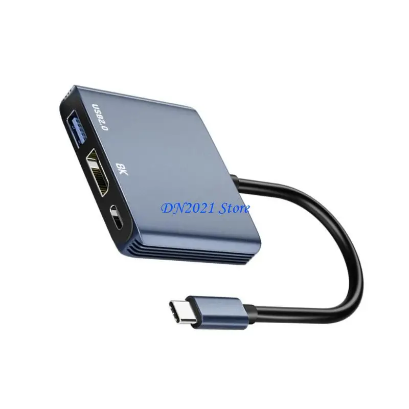 F3KE High Speed USB C To DP1.4 HDTV Adapters 8K 60Hz Video Output And Data Transfer
F3KE High Speed USB C To DP1.4 HDTV Adapters 8K 60Hz Video Output And Data Transfer