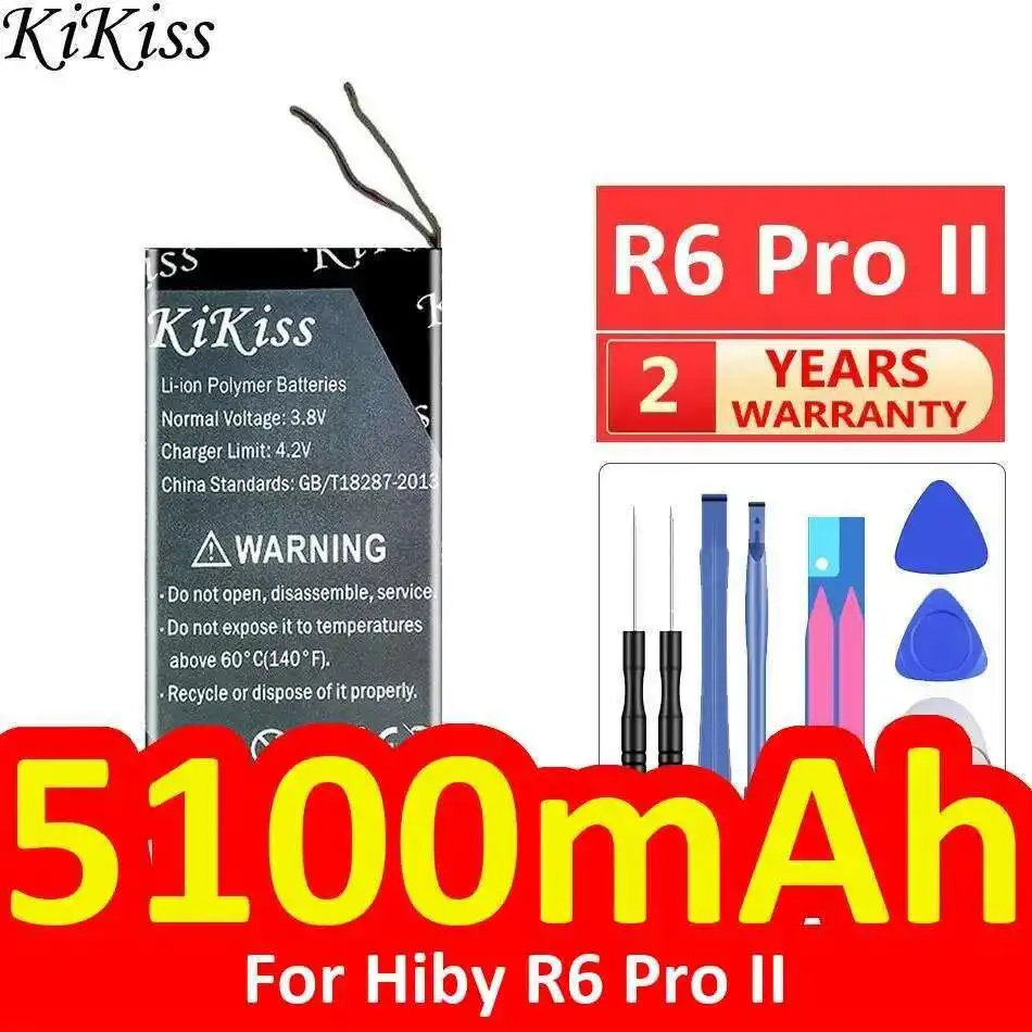 Портативный цифровой аудиоплеер, аккумулятор 5100 мАч, легкий для Hiby R6 Pro II, высокая совместимость
Портативный цифровой аудиоплеер, аккумулятор 5100 мАч, легкий для Hiby R6 Pro II, высокая совместимость