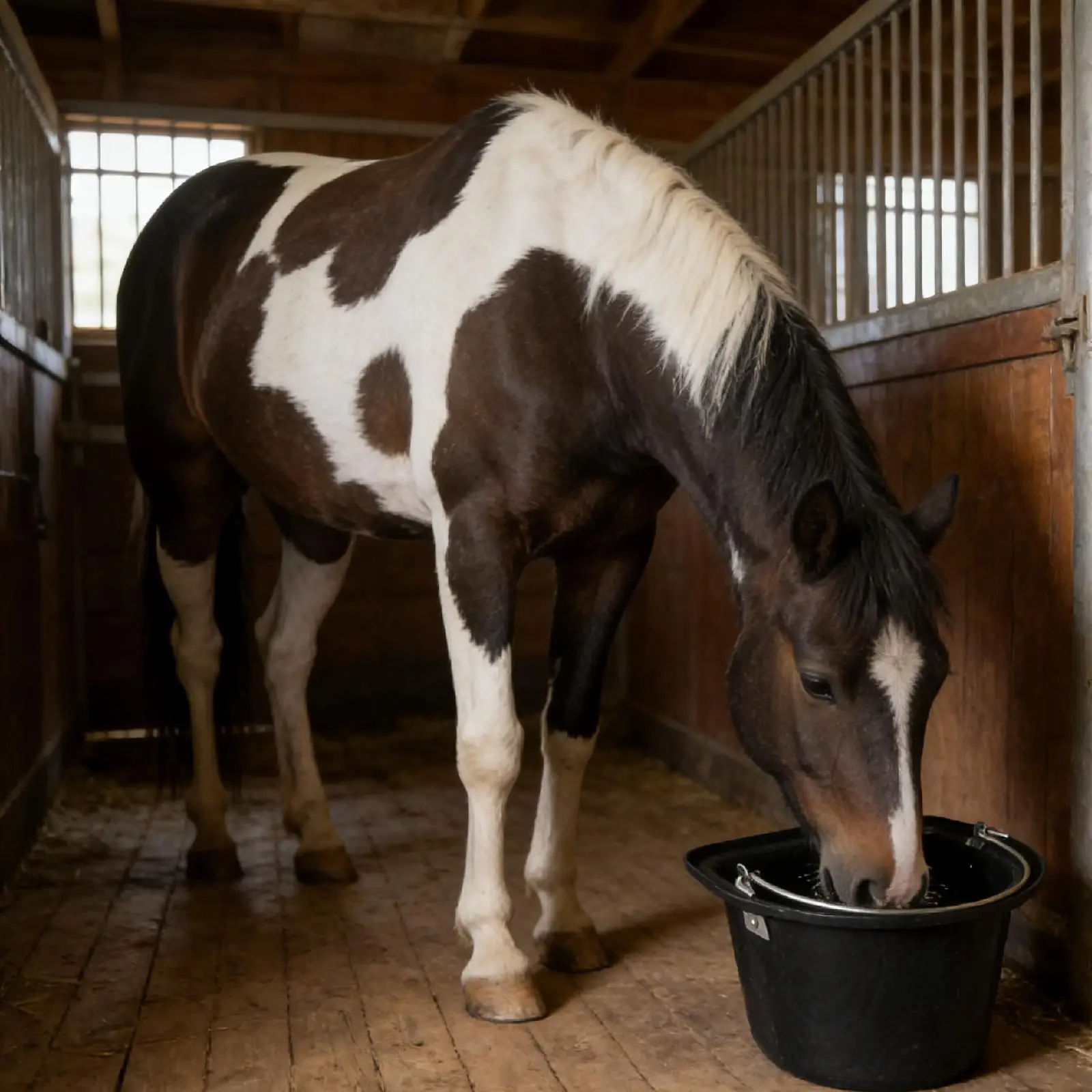 Horse Feeder Sturdy Plastic Metal Trough Portable Supply for Farm Stable Horses Cattle
Horse Feeder Sturdy Plastic Metal Trough Portable Supply for Farm Stable Horses Cattle