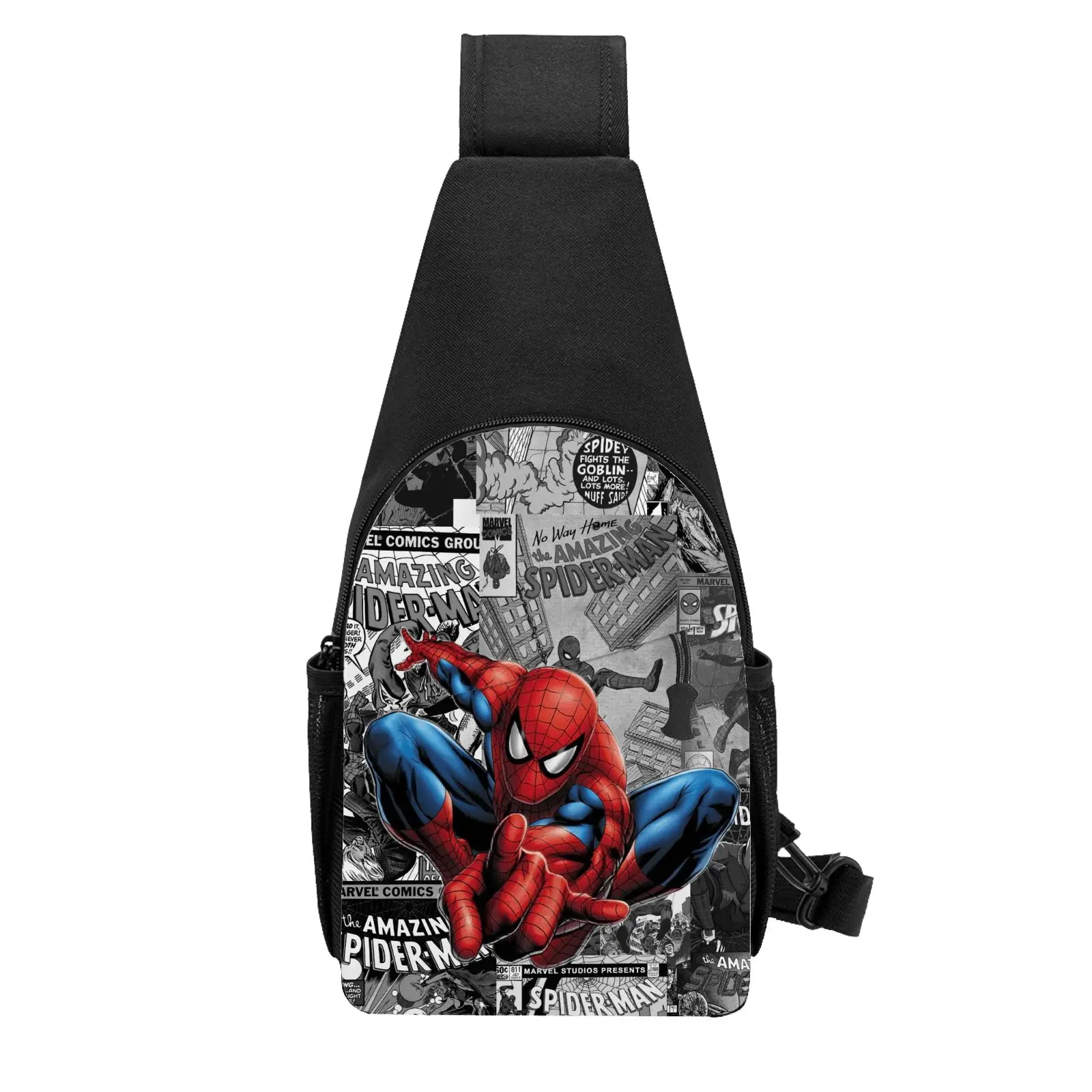 1pc Marvel Spider-Man Vintage Comic Background Casual Chest Bag Adjustable Strap
1pc Marvel Spider-Man Vintage Comic Background Casual Chest Bag Adjustable Strap