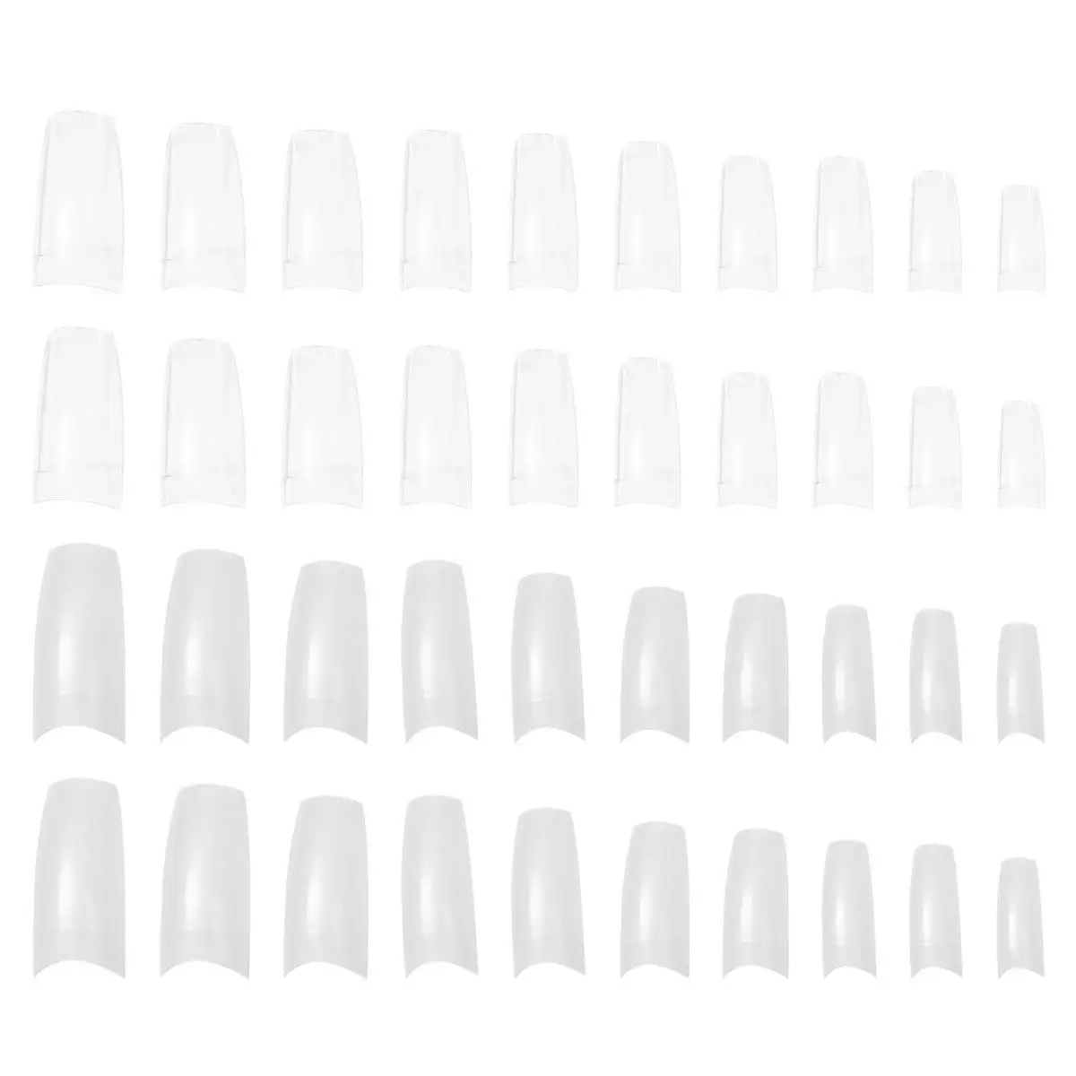 1000Pcs French Style Nail Tips Half Cover False Nails Transparent and Natural Color for Christmas Halloween Birthday Parties
1000Pcs French Style Nail Tips Half Cover False Nails Transparent and Natural Color for Christmas Halloween Birthday Parties