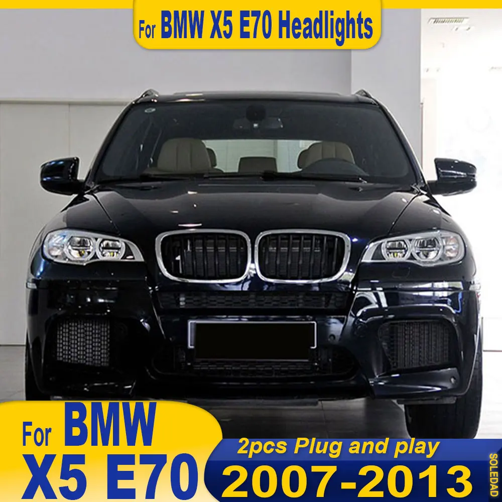 Car Head Light For BMW X5 E70 Headlight 2007 2008 2009 2010 2011 2012 2013 Full LED Head Lamps Drl Projector Lens Accessories
Car Head Light For BMW X5 E70 Headlight 2007 2008 2009 2010 2011 2012 2013 Full LED Head Lamps Drl Projector Lens Accessories