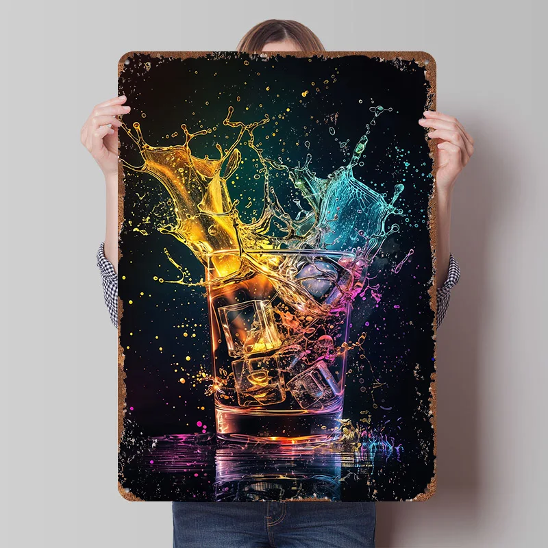 Whiskey Drop Abstract Tinplate Poster Customized Wall Art Vintage Metal Signs Retro Tin Plaque for Bedroom Decoration Gaming
Whiskey Drop Abstract Tinplate Poster Customized Wall Art Vintage Metal Signs Retro Tin Plaque for Bedroom Decoration Gaming