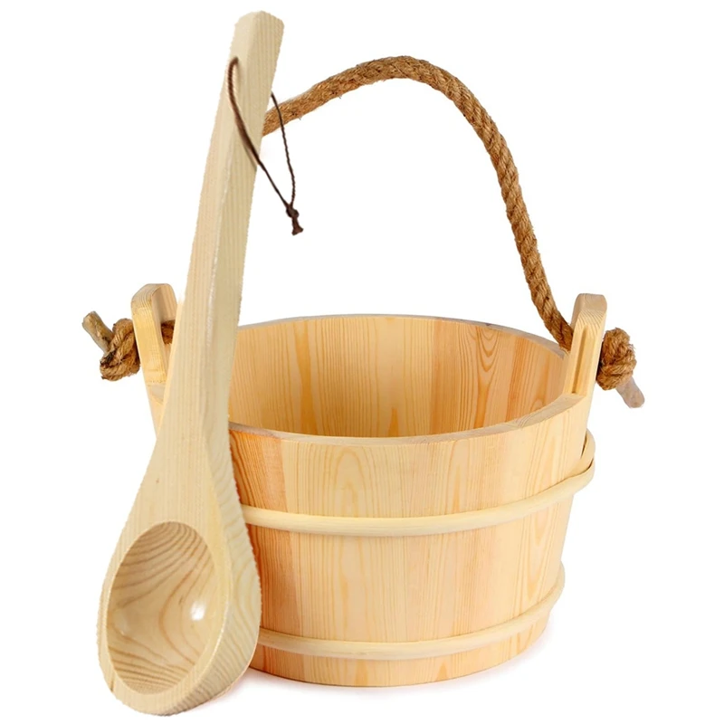ABKY-Sauna Bucket And Ladle Set,Sauna Bucket And Sauna Ladle,Sauna Accessories Handmade From Pine Wood
ABKY-Sauna Bucket And Ladle Set,Sauna Bucket And Sauna Ladle,Sauna Accessories Handmade From Pine Wood
