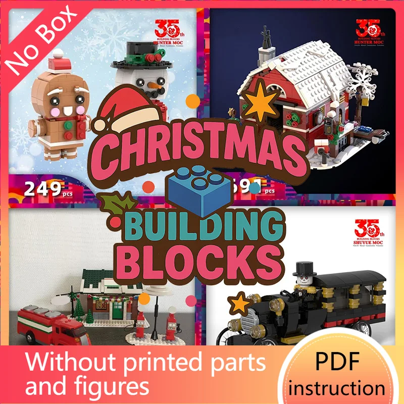 Complete 2025 Christmas Village Building Bricks – Train Motor, Sleigh & Reindeer DIY Assembly Toys Holiday Gifts
Complete 2025 Christmas Village Building Bricks – Train Motor, Sleigh & Reindeer DIY Assembly Toys Holiday Gifts