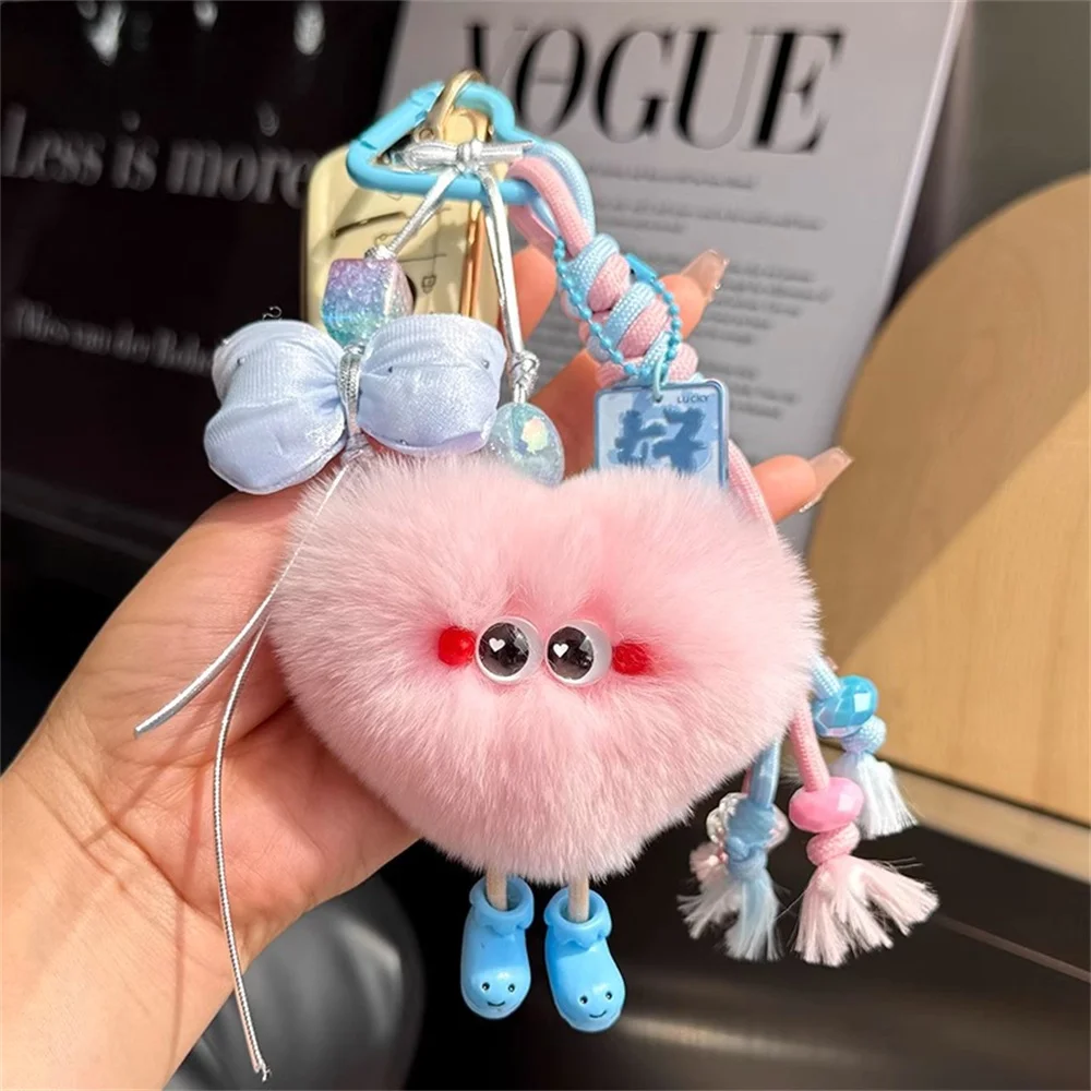 100% Natural Rabbit Fur Heart Pendant Cute Fluffy Bunny Keychain Real Fur Key Chains Bag Toys Doll Lovely Keyring Pendant Gifts
100% Natural Rabbit Fur Heart Pendant Cute Fluffy Bunny Keychain Real Fur Key Chains Bag Toys Doll Lovely Keyring Pendant Gifts