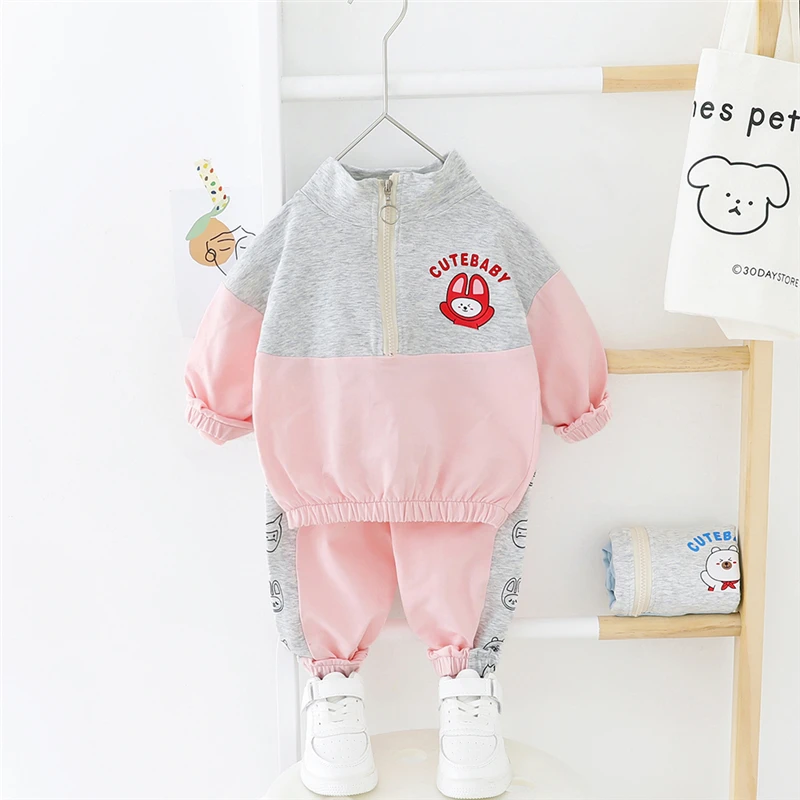 Spring Baby Girls Clothing Sets Children Sportswear Cartoon Rabbit Kids Tops Pants 2 Piece Suit Toddler Infant Clothes Outfits
Spring Baby Girls Clothing Sets Children Sportswear Cartoon Rabbit Kids Tops Pants 2 Piece Suit Toddler Infant Clothes Outfits