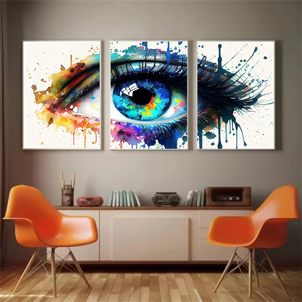 Classic Abstract Wall Art Print Poster Eye Features Mural Canvas Painting Picture For Living Room Bedroom Office Home Decoration
Classic Abstract Wall Art Print Poster Eye Features Mural Canvas Painting Picture For Living Room Bedroom Office Home Decoration
