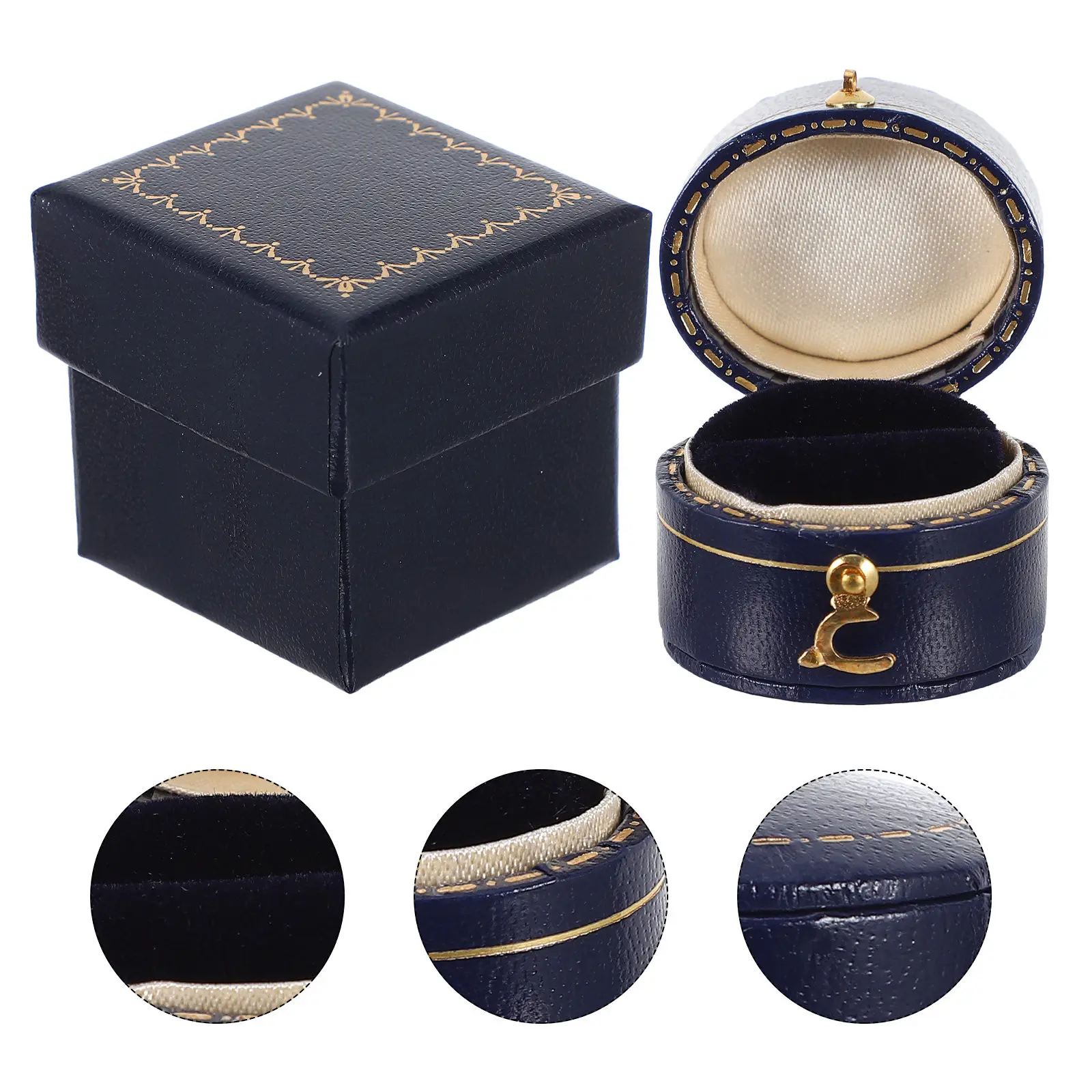 1Pcs Oval-Shaped Small Ring Storage Box Unique Mini Retro Jewelry Case Portable Exquisite Ring Storage Container
1Pcs Oval-Shaped Small Ring Storage Box Unique Mini Retro Jewelry Case Portable Exquisite Ring Storage Container