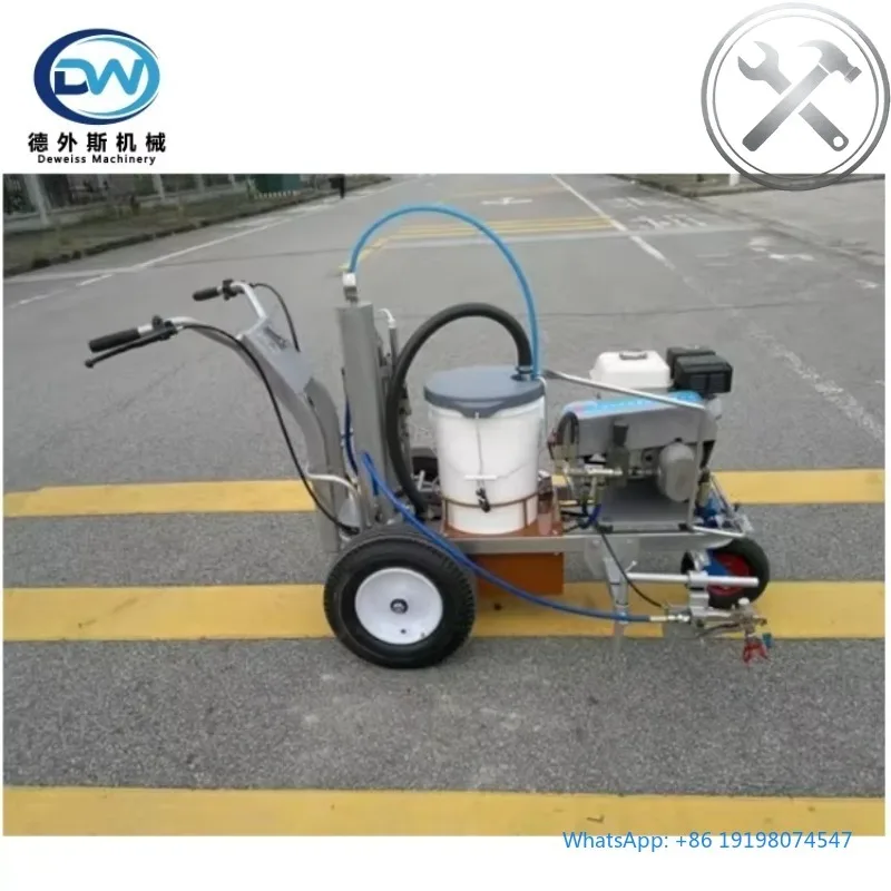 High Visibility Road Line Marking Machine Cold Paint Spray Marking Equipment for Pavement Safety Construction
High Visibility Road Line Marking Machine Cold Paint Spray Marking Equipment for Pavement Safety Construction
