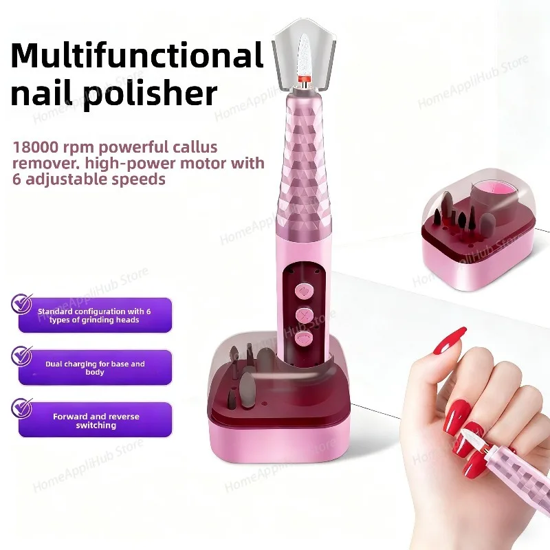 Electric Nail Polishing Peeling Machine Fully Automatic Manicure Grinding Tools For Beauty Hand Salon For Beginner
Electric Nail Polishing Peeling Machine Fully Automatic Manicure Grinding Tools For Beauty Hand Salon For Beginner