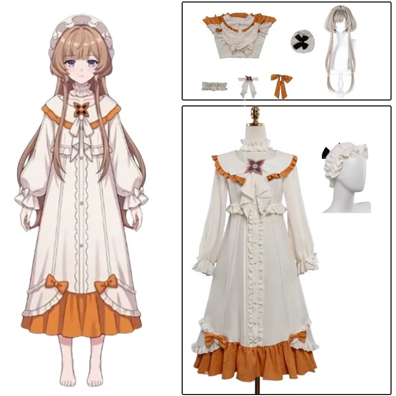 Sandrone Pajamas Game Genshin Impact Marionette Cosplay Soft Cute Lolita Wig Homewear Women Female Halloween Party Costume
Sandrone Pajamas Game Genshin Impact Marionette Cosplay Soft Cute Lolita Wig Homewear Women Female Halloween Party Costume