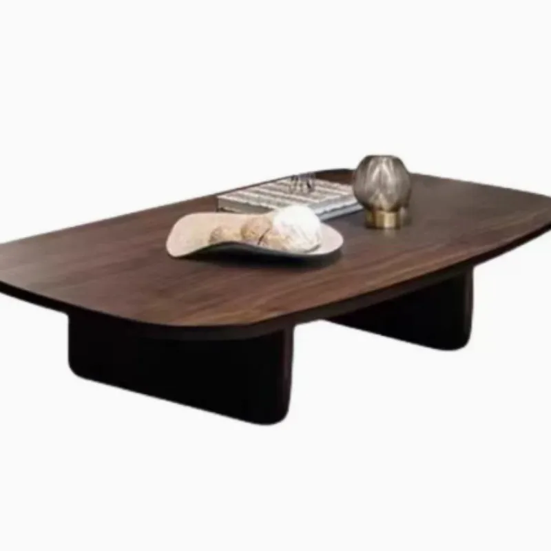 Simple natural oval solid wood coffee table combination, small apartment living room home fashion
Simple natural oval solid wood coffee table combination, small apartment living room home fashion