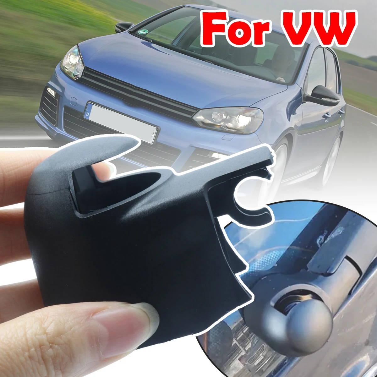 For VW POLO GOLF Passat Jetta Sharan R32 Transporter Car Rear Windshield Window Wiper Arm Rocker Bolt Cover Black Plastic Cap
For VW POLO GOLF Passat Jetta Sharan R32 Transporter Car Rear Windshield Window Wiper Arm Rocker Bolt Cover Black Plastic Cap