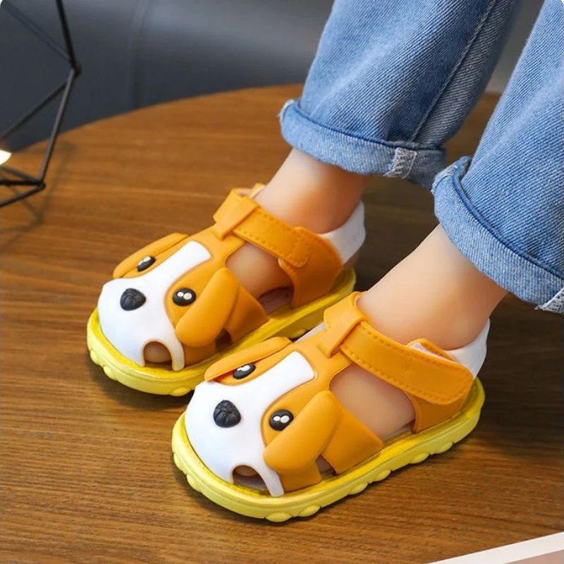 Baby Cute Sandals Graden Park Summer Outdoor Hook-Loop Flat Soft Sole Anti-slip Toddler First Walkers Cartoon Shoes for Boy Girl
Baby Cute Sandals Graden Park Summer Outdoor Hook-Loop Flat Soft Sole Anti-slip Toddler First Walkers Cartoon Shoes for Boy Girl