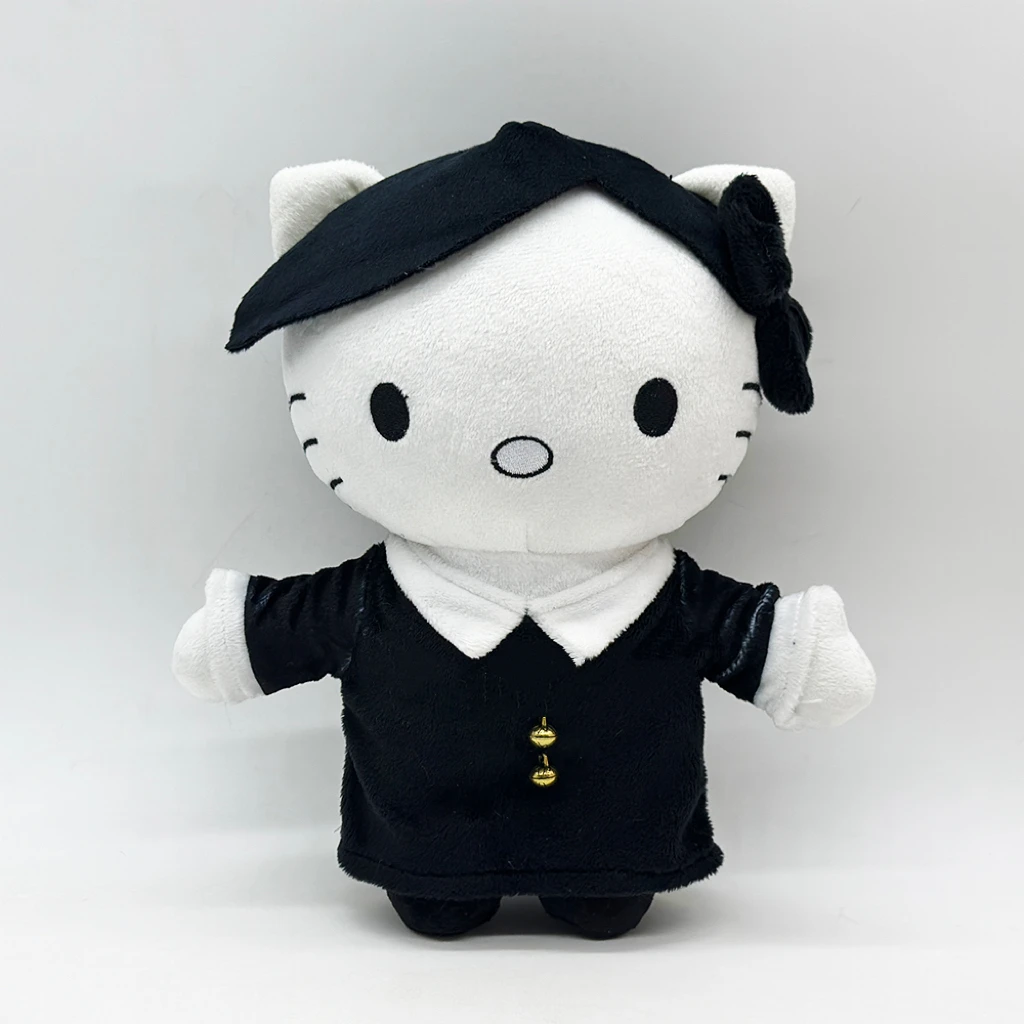 2026 Hot Sale Black Clothes Hello Kitty Wednesday Plush Toy Cute Gift for Fans Children Collectible Soft Toy
2026 Hot Sale Black Clothes Hello Kitty Wednesday Plush Toy Cute Gift for Fans Children Collectible Soft Toy