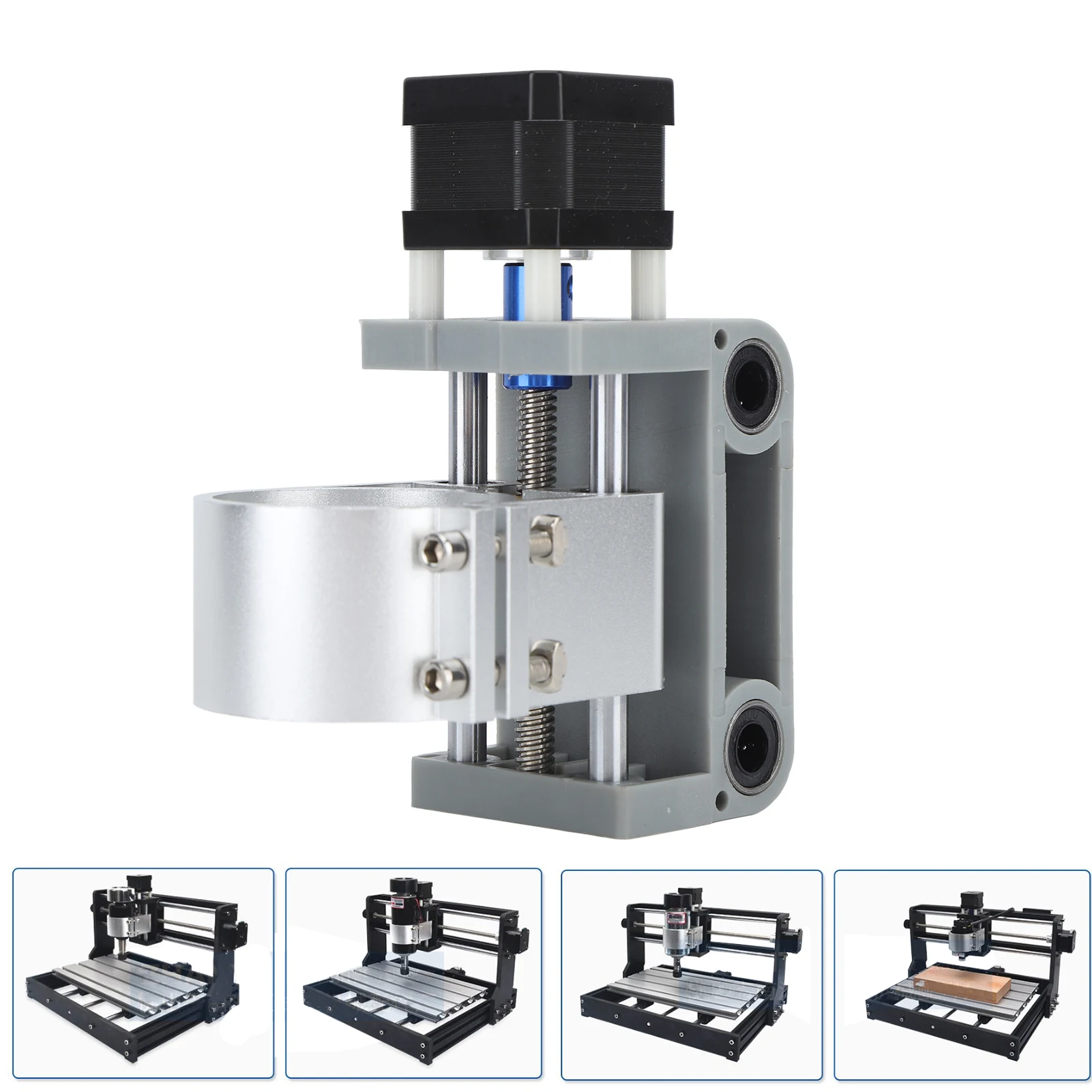 52mm Diameter CNC Z Axes Spindle Motor Mount Tabletop Engraver Z Axes Motor Bracket Holder for 3018 Pro
52mm Diameter CNC Z Axes Spindle Motor Mount Tabletop Engraver Z Axes Motor Bracket Holder for 3018 Pro
