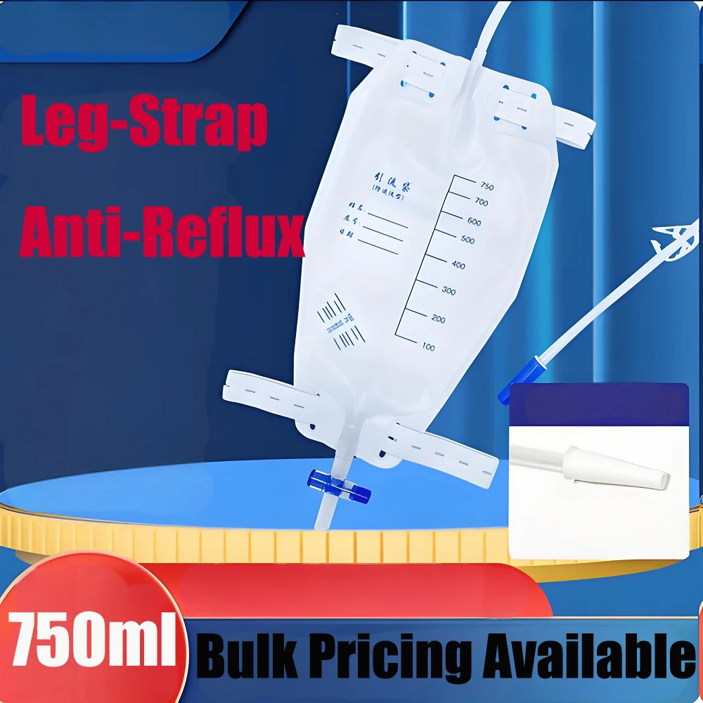 1/2/3/5/10/20PCS 750m Urination Bag With Tube Urinary External Catheters Feet Bag Holder Incontinence Supply
1/2/3/5/10/20PCS 750m Urination Bag With Tube Urinary External Catheters Feet Bag Holder Incontinence Supply