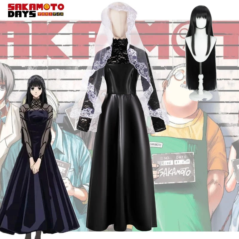 SAKAMOTO DAYS Cosplay Costume Daibutsu Black Dress with Lace Base Layer Full Set Anime Cosplay Outfit Anime Uniform
SAKAMOTO DAYS Cosplay Costume Daibutsu Black Dress with Lace Base Layer Full Set Anime Cosplay Outfit Anime Uniform
