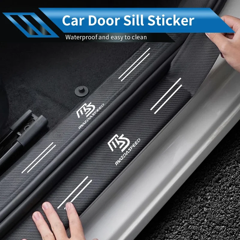 Door Sill Protective Film for Mazda MS-3, 6, 2, 5, CX-5, CX-50, Axela, Atenza, Demio, CX-3, and CX-5 – Car Decor Accessories
Door Sill Protective Film for Mazda MS-3, 6, 2, 5, CX-5, CX-50, Axela, Atenza, Demio, CX-3, and CX-5 – Car Decor Accessories