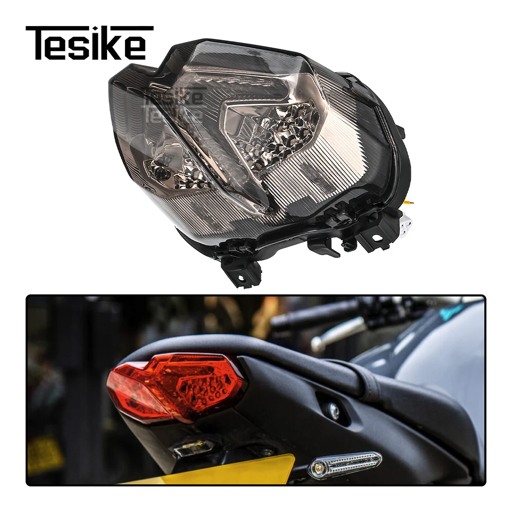Taillight Motorcycle Brake Turn Signal Integrated Tail Lights Rear LED For Yamaha MT-10 MT 10 MT10 2022 2023 2024
Taillight Motorcycle Brake Turn Signal Integrated Tail Lights Rear LED For Yamaha MT-10 MT 10 MT10 2022 2023 2024