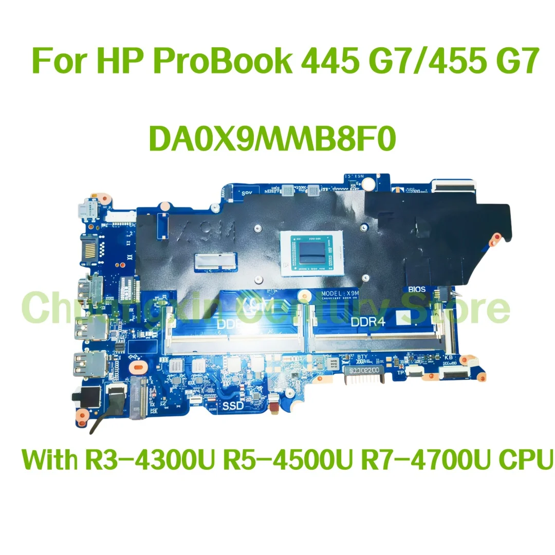 Материнская плата DA0X9MMB8F0 подходит для ноутбуков HP Probook 445/455 G7 с процессорами R3-4300U, R5-4500U, R7-4700U, 100% протестирована, исправна.
Материнская плата DA0X9MMB8F0 подходит для ноутбуков HP Probook 445/455 G7 с процессорами R3-4300U, R5-4500U, R7-4700U, 100% протестирована, исправна.