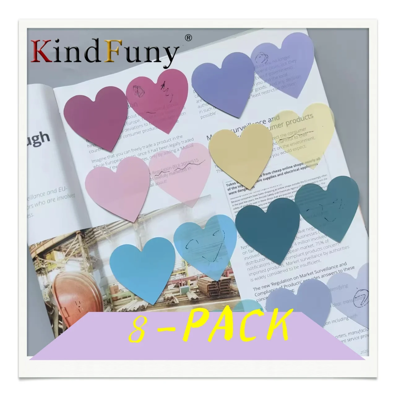 160 Sheets Clear Sticky Notes Pad 8 Colors Transparent Scrapbooking Stickers Office School Stationery Supplies
160 Sheets Clear Sticky Notes Pad 8 Colors Transparent Scrapbooking Stickers Office School Stationery Supplies