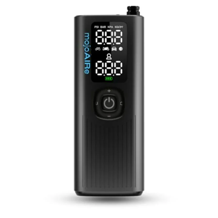 Portable Tire Inflator with Digital LED Display Flashlight 120 PSI Cordless Air Compressor Dual 2000 mAh Battery for Car Motorc
Portable Tire Inflator with Digital LED Display Flashlight 120 PSI Cordless Air Compressor Dual 2000 mAh Battery for Car Motorc