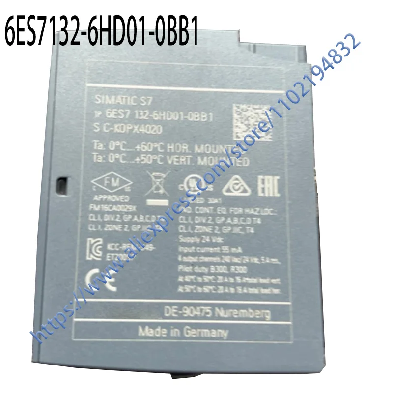 Brand New Original 6ES7132-6HD01-0BB1 6ES71326HD010BB1 , One Year Warranty, Fast Shipping
Brand New Original 6ES7132-6HD01-0BB1 6ES71326HD010BB1 , One Year Warranty, Fast Shipping