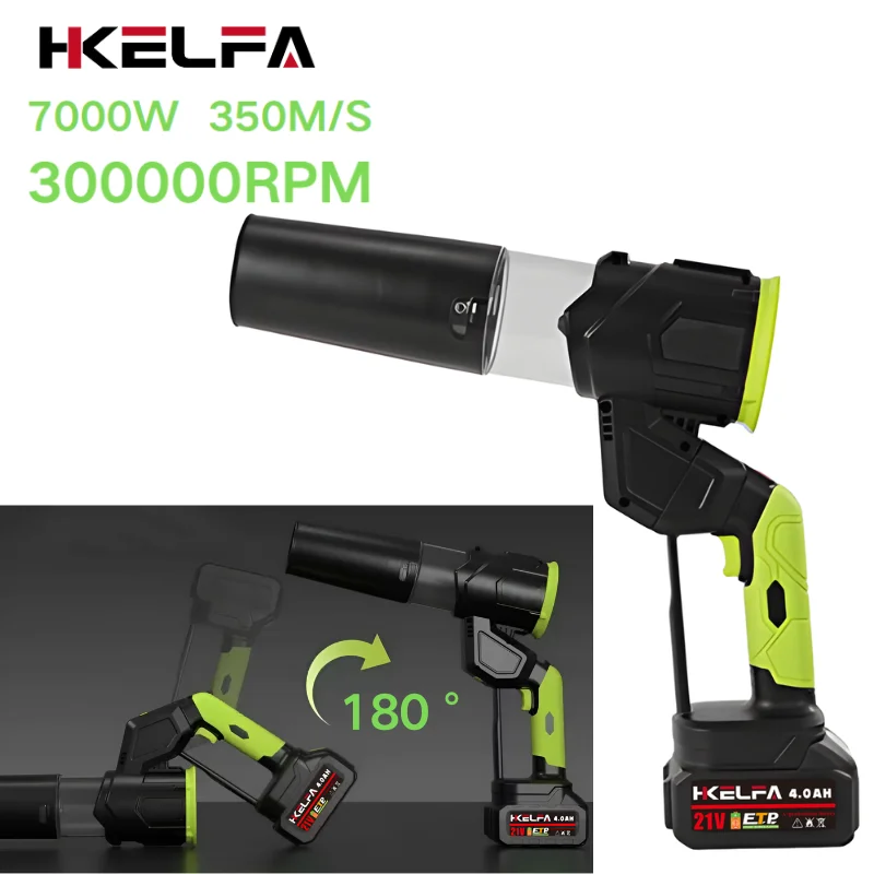 Brushless 7000W Electric Turbo Blowers Jet Fan 350m/s Leaf Dust Blowing Tool With 3Pins Plug For Makita 21V Battery Pin
Brushless 7000W Electric Turbo Blowers Jet Fan 350m/s Leaf Dust Blowing Tool With 3Pins Plug For Makita 21V Battery Pin