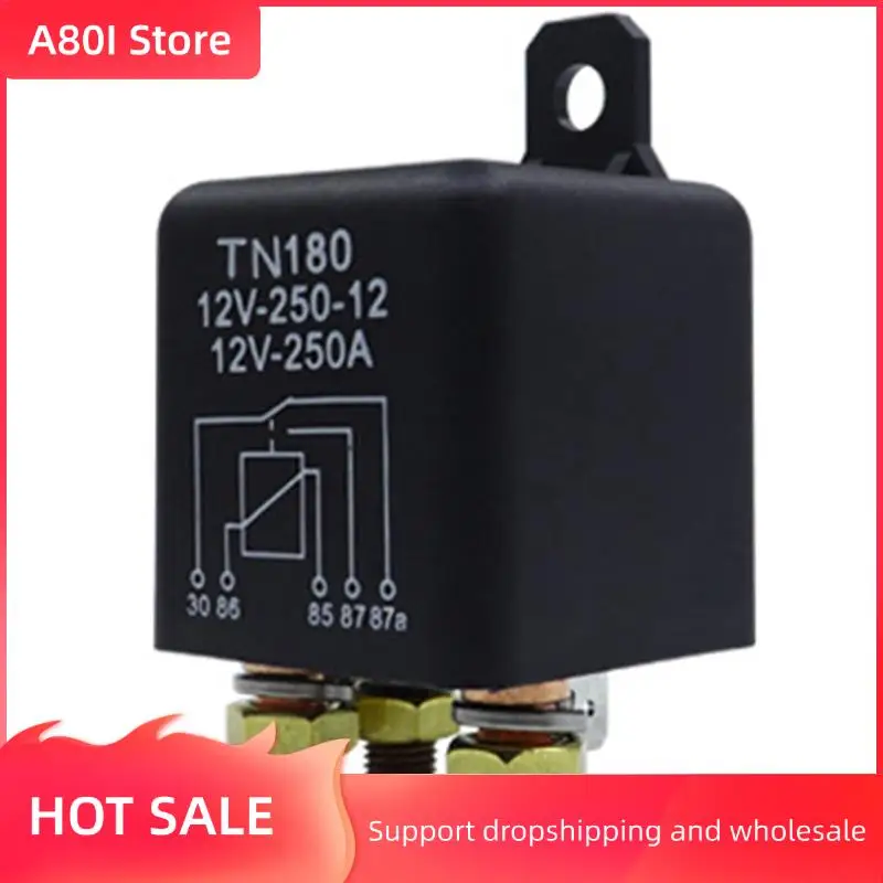 A80I 4X Car Relay 12V 250A Continuous Type High Power Motorcycle Battery Control Switch Terminal Automotive Starter Relay
A80I 4X Car Relay 12V 250A Continuous Type High Power Motorcycle Battery Control Switch Terminal Automotive Starter Relay