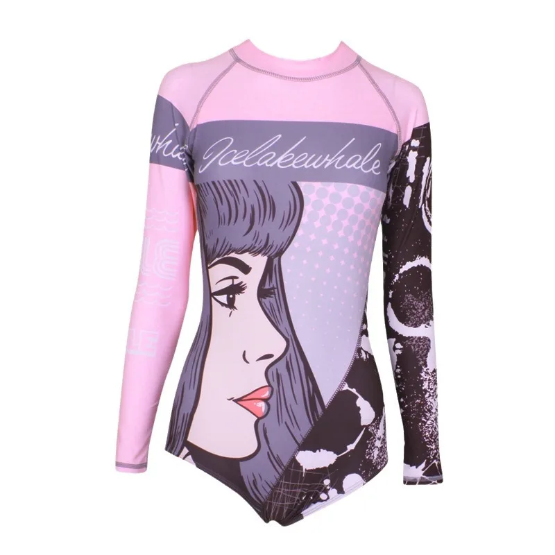 Women's Long Sleeve One Piece Rash Guard Swimsuit UV Protection Surfing Snorkel Bathing Suit Sunsuit Beachwear
Women's Long Sleeve One Piece Rash Guard Swimsuit UV Protection Surfing Snorkel Bathing Suit Sunsuit Beachwear