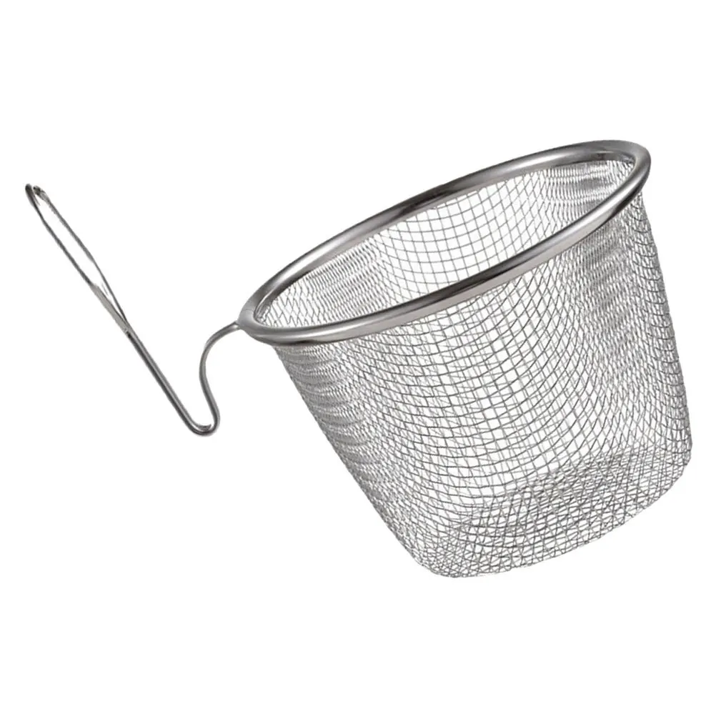 Versatile Stainless Steel Noodle Strainer Basket Dumpling Skimmer Spoon Fine Mesh Kitchen Tool for Hot Pot Ramen
Versatile Stainless Steel Noodle Strainer Basket Dumpling Skimmer Spoon Fine Mesh Kitchen Tool for Hot Pot Ramen