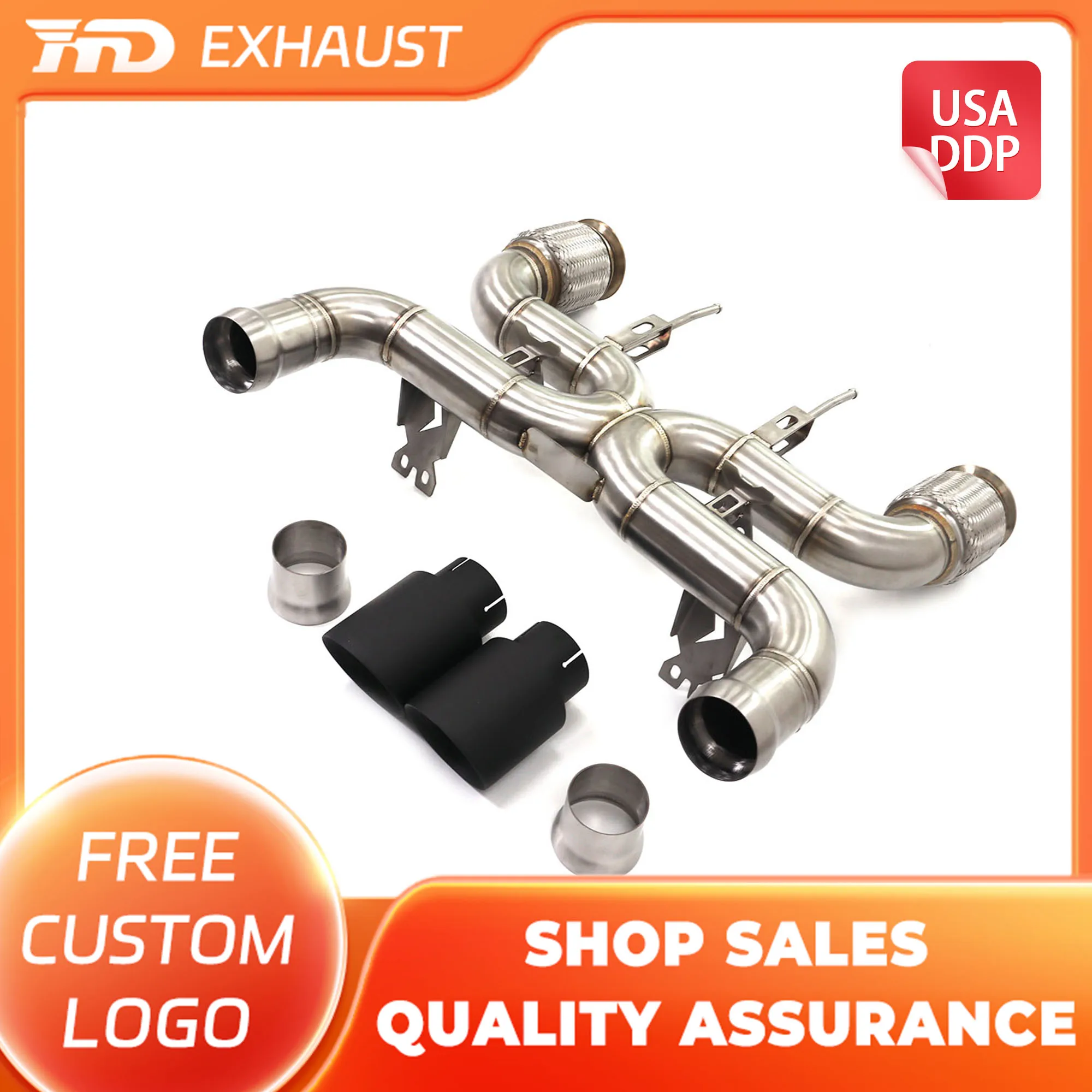 HMD Hot Sales SS304 Performance Catback for McLaren 720S Customization Exhaust Without Valves Car Direct Fit
HMD Hot Sales SS304 Performance Catback for McLaren 720S Customization Exhaust Without Valves Car Direct Fit