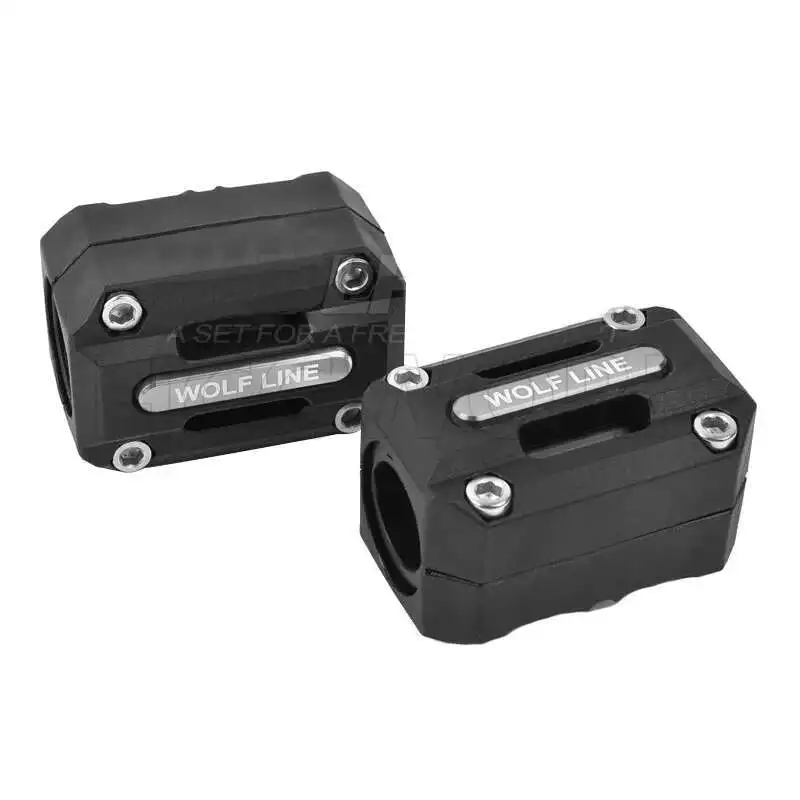 Motorcycle Accessories Bumper Anti-fall Protection Block Cover for 20-25mm Diameter Bumper
Motorcycle Accessories Bumper Anti-fall Protection Block Cover for 20-25mm Diameter Bumper