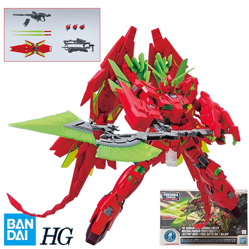 Bandai Gundam Model Kit Figure HG Unicorn Gundam Perfectibility Destroy Mode Final Battle Action Toy Figure Toys for Children
Bandai Gundam Model Kit Figure HG Unicorn Gundam Perfectibility Destroy Mode Final Battle Action Toy Figure Toys for Children