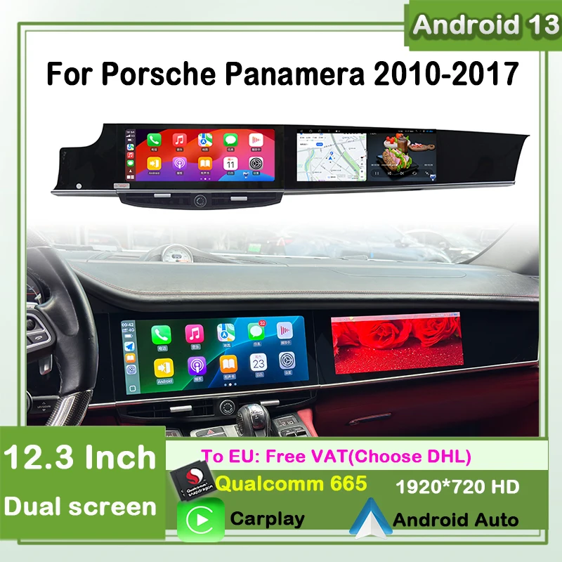 Автомобильное радио Dual Sereen Android 13, для Porsche Panamera 2010-2017, автомобильный мультимедийный плеер Carplay, GPS-навигация, стерео экран 4G
Автомобильное радио Dual Sereen Android 13, для Porsche Panamera 2010-2017, автомобильный мультимедийный плеер Carplay, GPS-навигация, стерео экран 4G