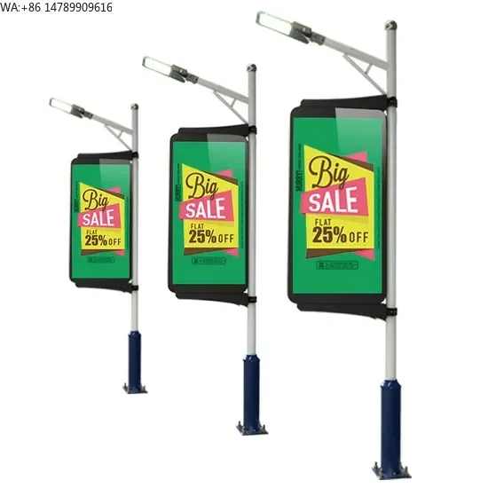 LEDTransparent Displays, Naked-eye 3D Screens, And Smart Light PolesP4 Outdoor Street Pole Screen Display For Advertisement
LEDTransparent Displays, Naked-eye 3D Screens, And Smart Light PolesP4 Outdoor Street Pole Screen Display For Advertisement