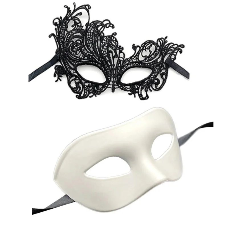 Masquerade Masks for Couple Venetian Woman Lace Plastic Men Cosplay Costume Carnival Prom Party Personality Headdress Masks
Masquerade Masks for Couple Venetian Woman Lace Plastic Men Cosplay Costume Carnival Prom Party Personality Headdress Masks