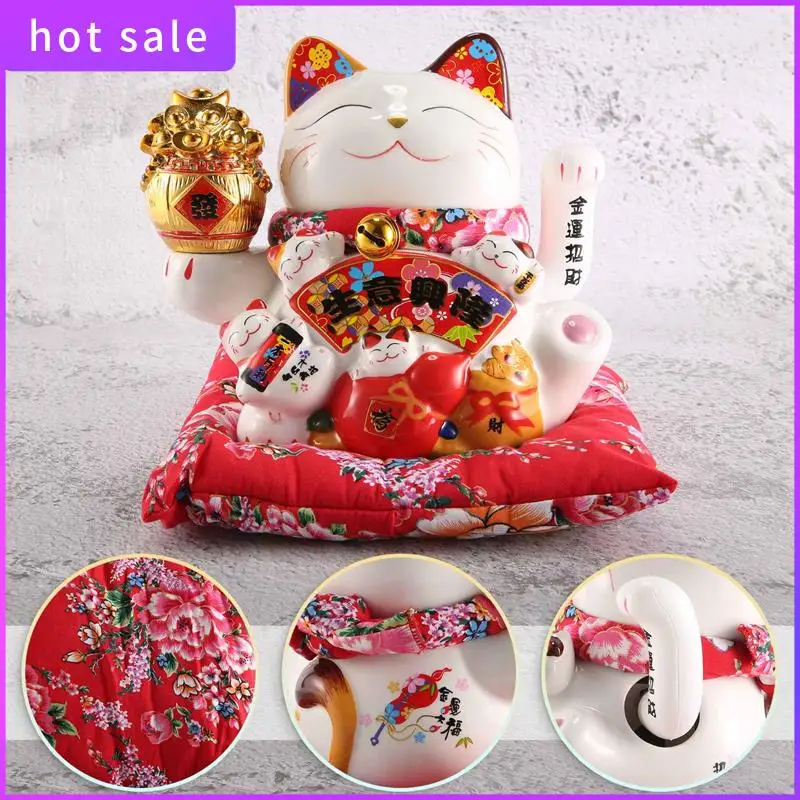 LICG-7Inch Beckoning Cat Maneki Neko Ornament Feng Shui Decoration Swing Lucky Cat
LICG-7Inch Beckoning Cat Maneki Neko Ornament Feng Shui Decoration Swing Lucky Cat