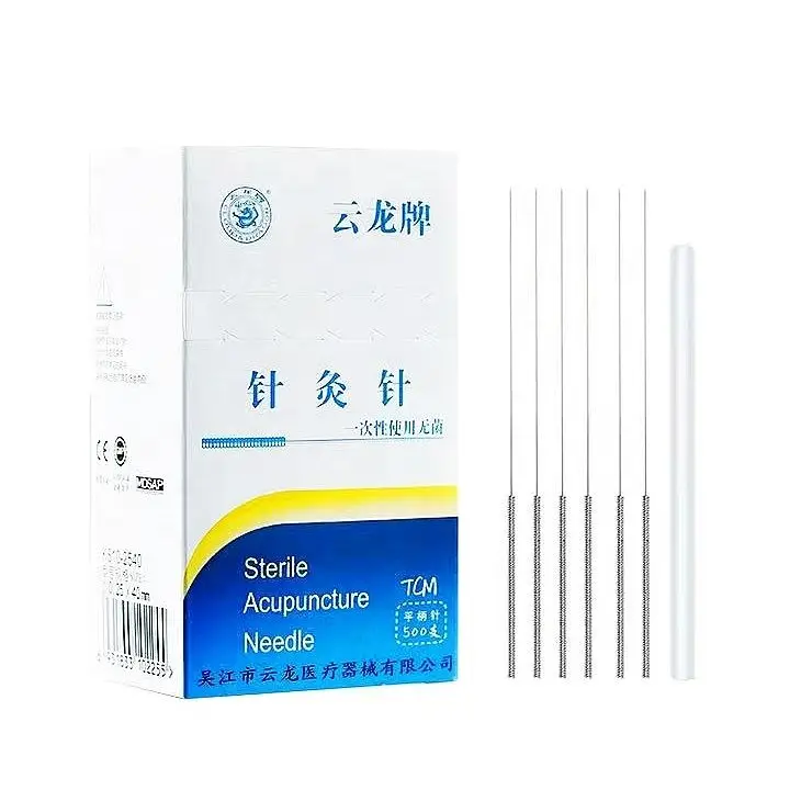 Yun Long 500 Disposable Sterile Acupuncture Needle Massage Needle Beauty Needle with Tube
Yun Long 500 Disposable Sterile Acupuncture Needle Massage Needle Beauty Needle with Tube