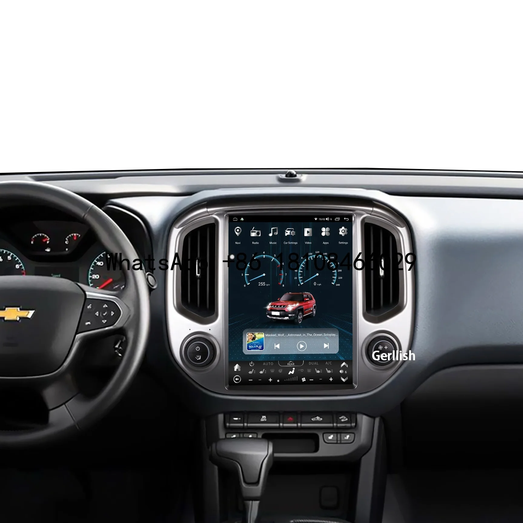 Gerllish 12.1 Ihch Stereo Radio for Chevrolet Colorado/GMC/Canyon 2015-2018 Car Multimedia Player Android GPS Navigation
Gerllish 12.1 Ihch Stereo Radio for Chevrolet Colorado/GMC/Canyon 2015-2018 Car Multimedia Player Android GPS Navigation
