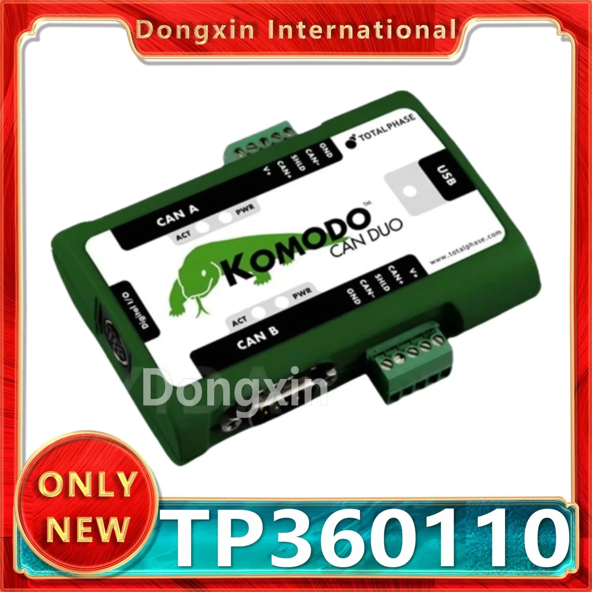 Анализатор интерфейса Total Phase TP360110 Komodo CAN Duo, адаптер Бренд n TOTAL PHASE Подлинный импортный официальный подлинный продукт.
Анализатор интерфейса Total Phase TP360110 Komodo CAN Duo, адаптер Бренд n TOTAL PHASE Подлинный импортный официальный подлинный продукт.