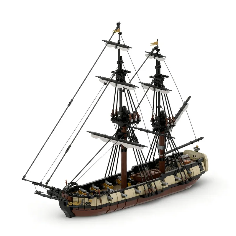 2636PCS MOC Pirate Sailing Ship HMS Meteor Model DIY Creative Ideas Display Assembly Building Blocks Birthday Gift Custom Decor
2636PCS MOC Pirate Sailing Ship HMS Meteor Model DIY Creative Ideas Display Assembly Building Blocks Birthday Gift Custom Decor