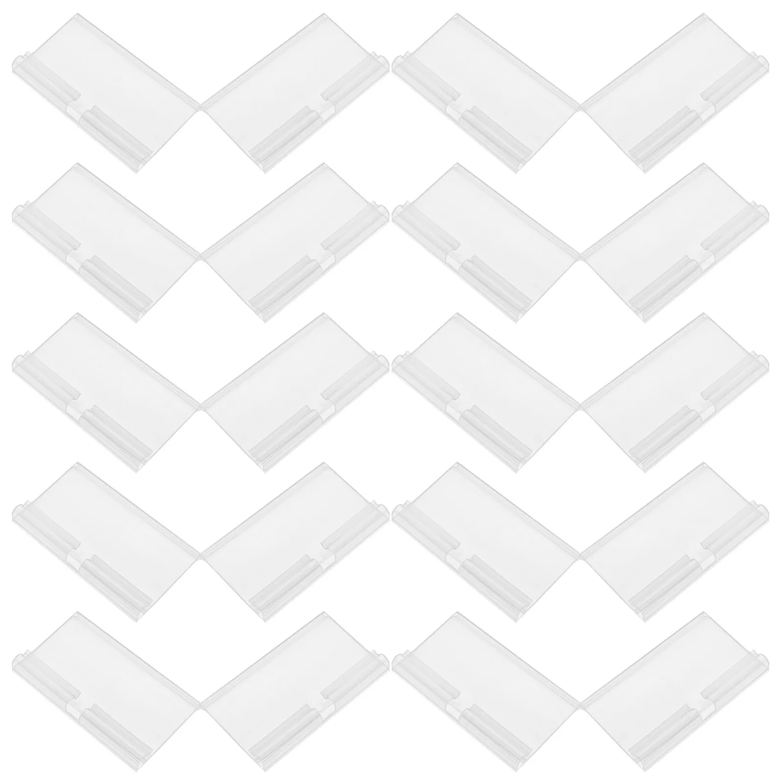 50 шт. прозрачных пластиковых держателей ценников для розничной торговли, для полок супермаркетов и металлических стеллажей
50 шт. прозрачных пластиковых держателей ценников для розничной торговли, для полок супермаркетов и металлических стеллажей